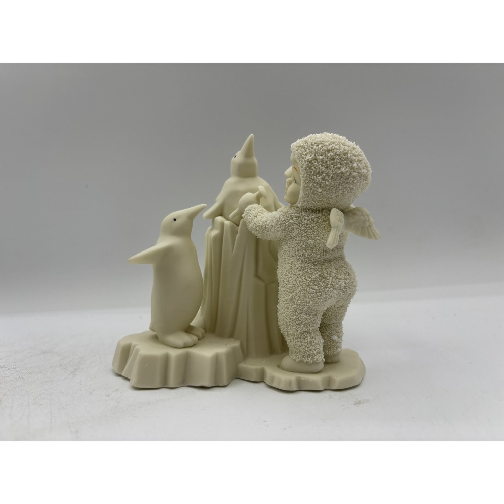 Dept 56 1993 Vintage Snowbabies I'm Making An Ice Sculpture 56.68420 Retired
